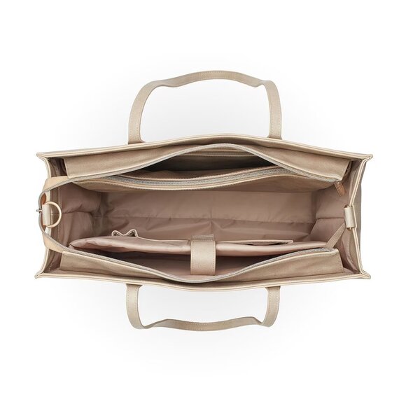 BEIS Large Work Tote in Beige - Picture 2 of 10